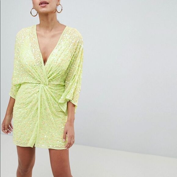 ASOS Mini Kimono Dress - Picture 9 of 9